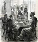 Municipal Election, Washington D.C., June 3, 1867, artist's impression.