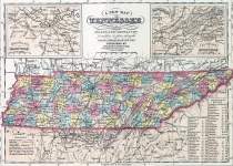 Tennessee, 1857, zoomable map
