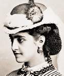 Adelina Patti, Brady image, detail