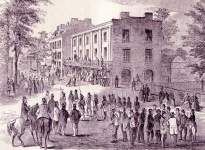 Charles Town, Virginia, during the trial of John Brown, October, 1859, detail