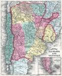 Argentina, Chile, and Uruguay, 1857, zoomable map