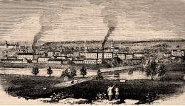 Concord, New Hampshire, 1861, artist's impression