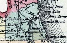 Duval County, Florida, 1857
