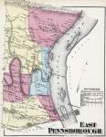 East Pennsborough Township, Cumberland County, Pennsylvania, 1872, zoomable image