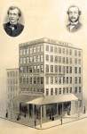 Oak Hall, site of first Wanamaker's establishment, Market Street, Philadelphia, April 1861