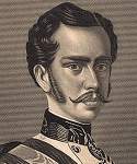 Franz Joseph I, Emperor of Austria, circa 1855, detail