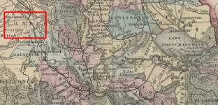 Battle of Bayou Bourbeau, Louisiana, November 3, 1863 (Map), zoomable