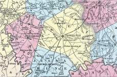 Lexington, Kentucky, surrounding area, 1857
