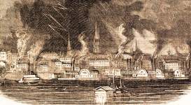 Louisville, Kentucky, 1861, artist's impression