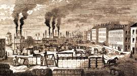 Mobile, Alabama, 1861, artist's impression