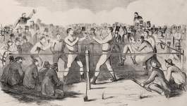 John Morrissey versus John C. Heenan, October 1858