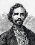 Hiram Oliver, executed at Camp Chase, Ohio, September 6, 1865, artist's impression