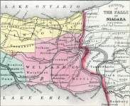 Niagara Falls Area, Canada West (Ontario), 1857
