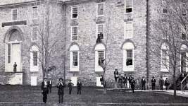 Old West, Dickinson College, 1860, detail