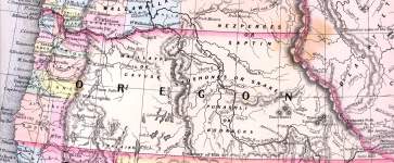 Oregon Territory, 1857