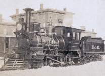 Pennsylvania Rail Road Locomotive Number 146, circa 1860