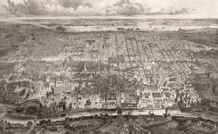Philadelphia, Pennsylvania, circa 1860, zoomable image