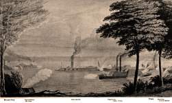 Naval battle at Plum Bend near Fort Pillow, Tennessee, May 10, 1862, zoomable image