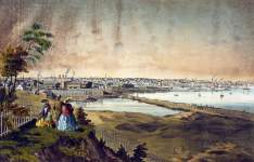 Providence, Rhode Island, circa 1858, zoomable view