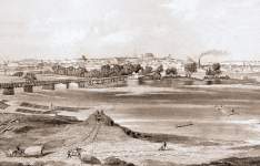 Richmond, Virginia, 1854, from the south