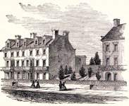 352 K Street, South Carolina Commission Residence, Washington DC, 1860, artist's impression