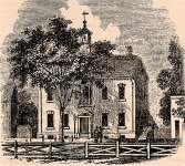 Delaware State House, Dover, Delaware, 1861, artist's impression