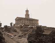 Tennessee State House, Nashville, Tennessee, circa 1863