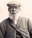 Tom Morris, Senior, photograph, circa 1890, detail