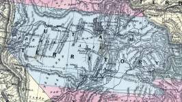Utah Territory, 1857, zoomable map