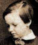 William Wallace "Willie" Lincoln, 1861, detail