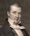 James Buchanan, engraving, 1840, detail