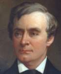 Andrew Gregg Curtin, oil painting, circa 1875, detail
