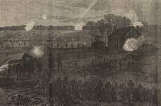 Battle of Morton's Ford, February 6-7, 1864, artist's impression, zoomable image