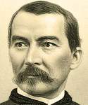 Philip Henry Sheridan, engraving, detail