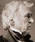 Zachary Taylor, daguerreotype, circa 1848, detail