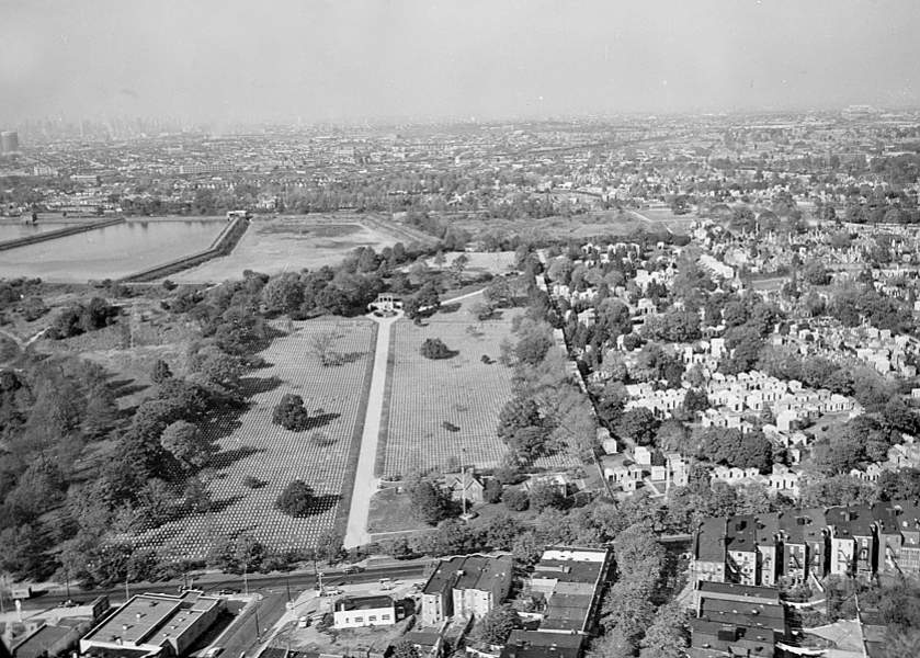 Cypress Hills National Cemetery, New York, NY, circa 1961