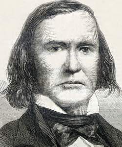 Christopher "Kit" Carson, artist's impression, detail.