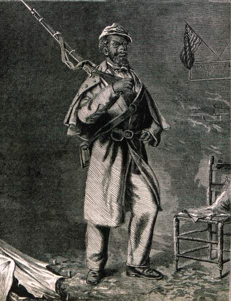 T. Waterman Wood, "The Recruit," Harper's Weekly,  May 4, 1867.