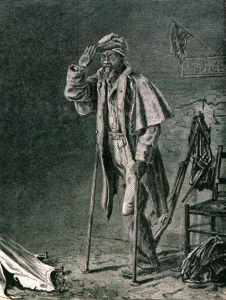 T. Waterman Wood, "The Veteran," Harper's Weekly,  May 4, 1867.
