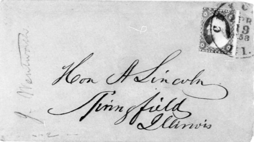 John Wentworth to Abraham Lincoln, April 19, 1858 (Page 4)