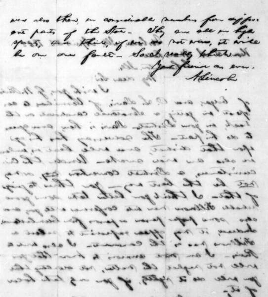 Abraham Lincoln to Thomas A. Marshall, April 23, 1858 (Page 2)