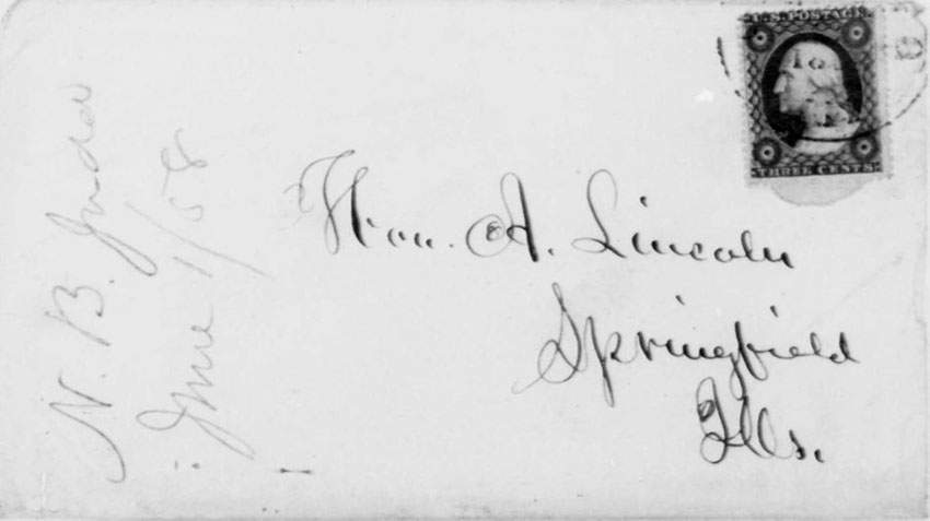 Norman Buel Judd to Abraham Lincoln, June 1, 1858 (Page 3)
