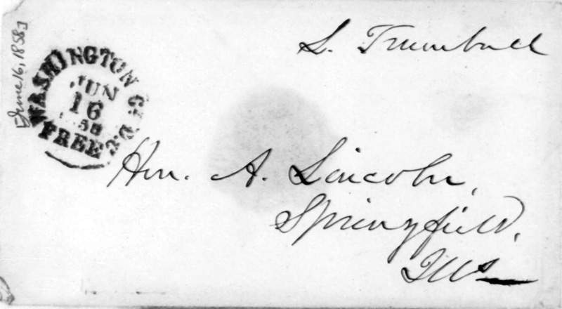 Lyman Trumbull to Abraham Lincoln, June 16, 1858 (Page 4)