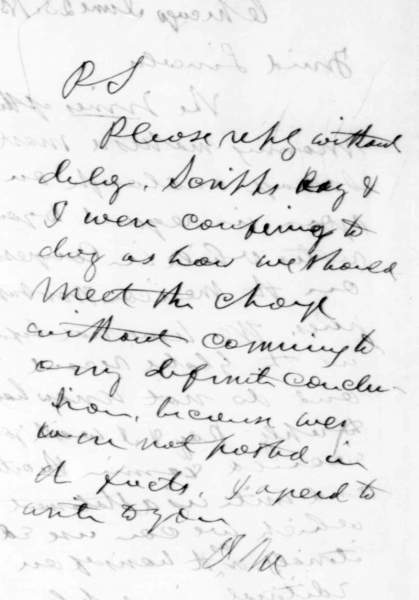 Joseph Medill to Abraham Lincoln, June 23, 1858 (Page 3)