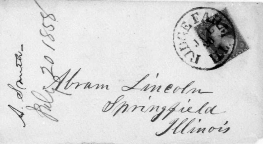 Abraham Smith to Abraham Lincoln, July 20, 1858 (Page 4)