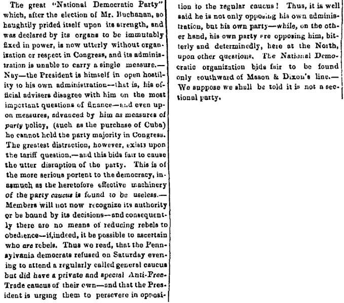 “Untitled,” Bangor (ME) Whig and Courier, February 11, 1859