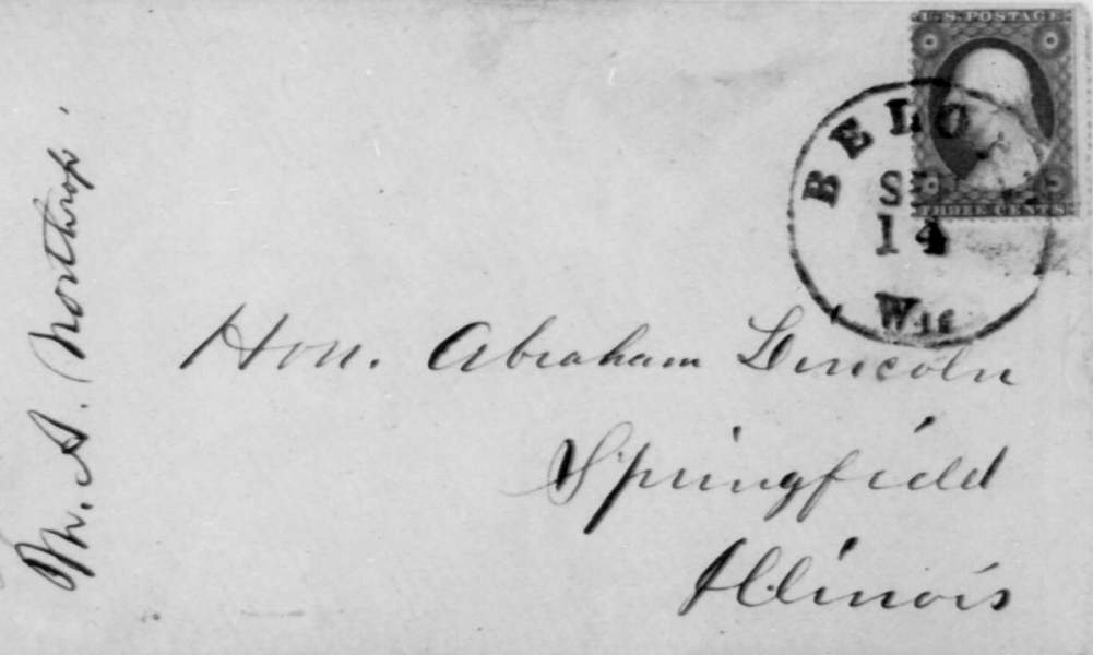 M. A. Northrop to Abraham Lincoln, September 14, 1859 (Page 2)
