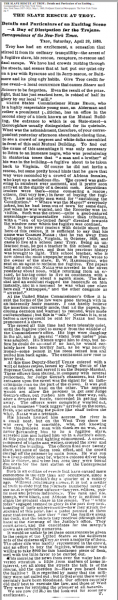 "The Slave Rescue at Troy," New York Times, May 1, 1860