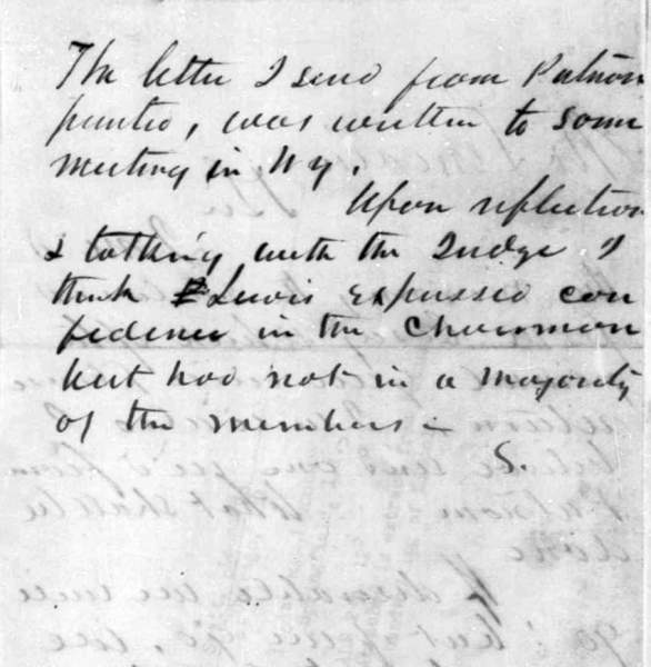Leonard Swett to Abraham Lincoln, July 1860 (Page 2)