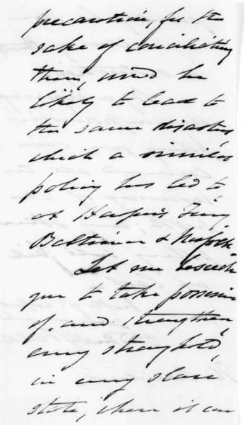David D. Field to Abraham Lincoln, April 23, 1861 (Page 3)